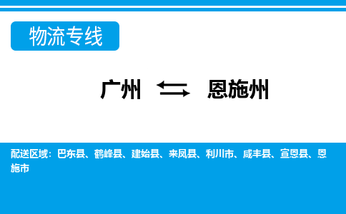 广州到恩施州物流公司|广州至恩施州货运专线
