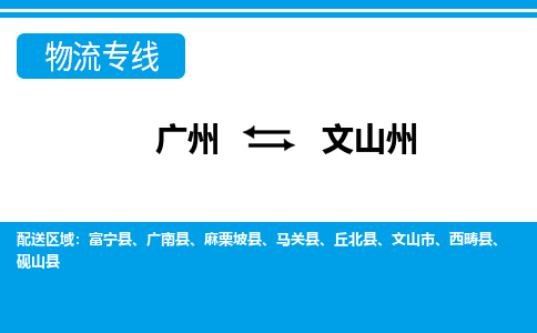 广州到文山州物流公司|广州至文山州货运专线